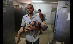 Image result for dead palestinian children