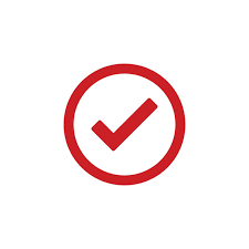 Tick in rounded Free Stock Vectors