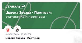 Прогноз редакции на матч Црвена Звезда - Партизан 26 апреля 2026