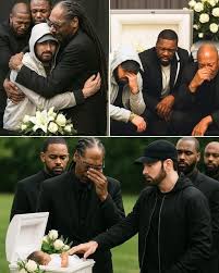 ÚLTIMA HORA: el misterioso gesto de Eminem en el funeral del nieto de Snoop Dogg deja incluso al Dr. Dre sin palabras - Lo que susurró en el ataúd provoca rumores de