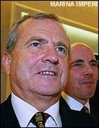 Battle lines: Royal Bank chairman Sir George Mathewson, pictured with finance director Fred Watt. By Carolyn Batt. 12:01AM GMT 10 Mar 2003 - money-graphics-2003_901095a