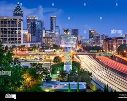 Image of Atlanta skyline with interstates