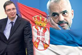 Image result for edi rama dhe aleksandar vucic