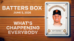 Matt Chapman Drives in 8 Runs – Fantasy Baseball Hitting Recap 6/5/2026