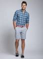 Chino shorts for men