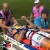 Lachie Henderson stretchered off Subiaco Oval after heavy collision ...