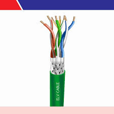 best Cat6 S/Ftp Green 23 awg 4 pair cable- Elv Cable