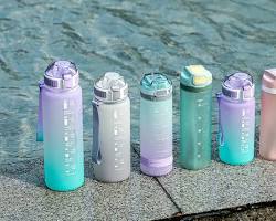 BPAフリー プラスチックボトルの画像