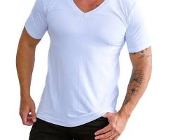 Imagem de Camiseta masculina gola V