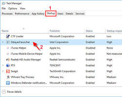 disabling unnecessary startup programs