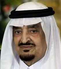Saudi Arabian King Fahd Bin Abdul Aziz al-Saoud is seen during the visit of Lebanese President Emile Lahoud to Jeddah in this April 15, 2000 file photo. - xin_5006020109176431244810