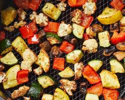 Image of Air fryer roasted vegetables