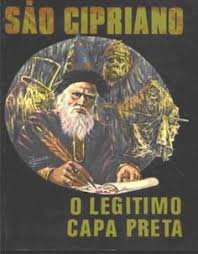 Resultado de imagem para antigo e gigante livro de sao cipriano capa preta
