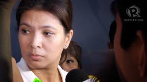 Senator Bong Revilla&#39;s wife, Cavite Representative Lani Mercado, speaks to the - lani-mercado-bong-arrest-20140620-carousel_B919A8E93C4846C7885EF1C52A2E890D