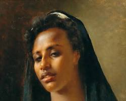 Fellah painting by Franz Xaver Kosler