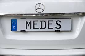 Bildergebnis für nummernschildhalter