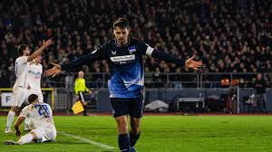 Hertha beat Jeddeloh II 2-0 to reach German Cup last 16