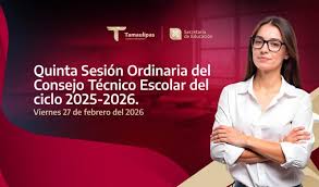 Quinta Sesión Ordinaria del Consejo Técnico Escolar