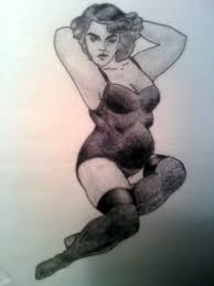 Resultado de imagem para chubby pin up