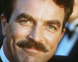 Image of young Tom Selleck with his iconic mustache