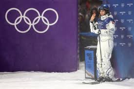 Eileen Gu falls short in defence of freeski big air Olympic title, Megan Oldham wins gold