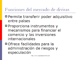 Resultado de imagen de Mercado de divisas