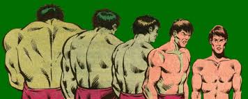 Image result for The Hulk turning into bruce banner