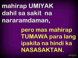Sad Quotes About Love Life Tagalog | quotes via Relatably.com