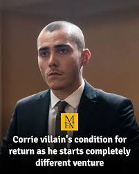 Actor Maximus Evans has spoken about his time on Corrie as Corey Brent as he begins a new career move — Facebook