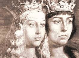 Resultado de imagen de la reina  isabel de castilla y fernando de aragon