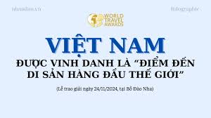 [Infographic] Việt Nam được vinh danh là 