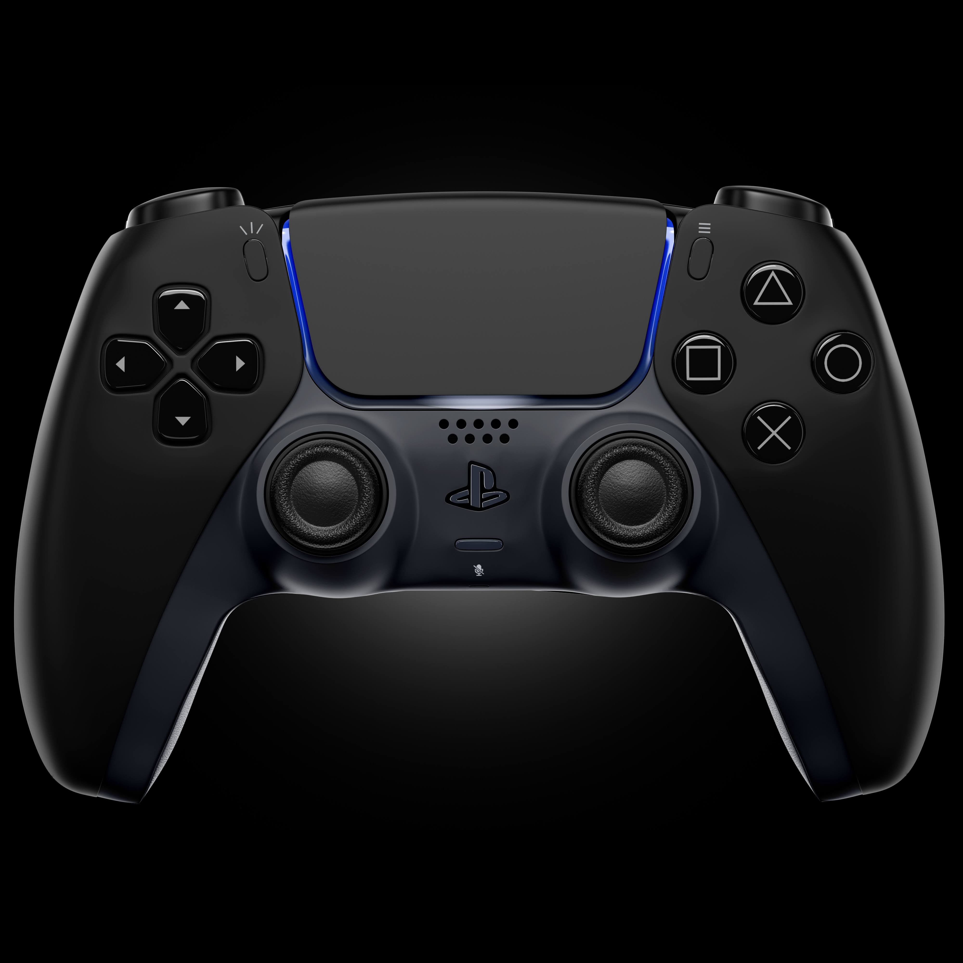 MODDEDZONE MIDNIGHT BLACK PS5 CUSTOM MODDED CONTROLLER