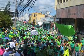 Resultado de imagen para FOTOS DE LA MARCHA VERDE EN SANTIAGO