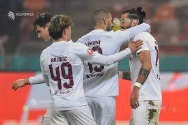 Fotbal: Victorie cu emoții pentru CFR Cluj, cu Metaloglobus, în Superligă