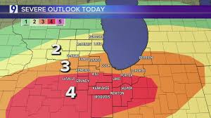 Tuesday forecast: Severe thunderstorm warning, tornado watch issued for parts of south suburbs and NW Indiana