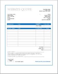 Download the Quote Template from Vertex42.com | job worksheet for ... via Relatably.com