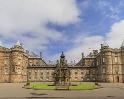 Imagem do Palácio de Holyroodhouse, Edimburgo