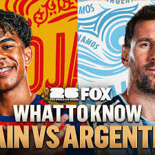 Lamine Yamal vs. Lionel Messi As Spain-Argentina Set Up World Cup Final
