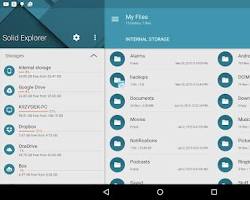 صورة Solid Explorer Android app