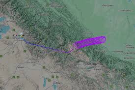 Jatinho voa em círculos por cerca de 2 horas antes de cair na Bolívia