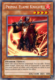 Primal Flame Knight - Yu-Gi-Oh Card Maker Wiki - Cards, decks ... - DP03-EN012