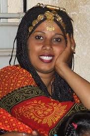 Bekita Ali, Bilen singer from Keren - Bathi Meskerem Square Asmara Eritrea. Fatima Ibrahim, Bilen singer from Keren - Bahti Meskerem Square Asmara Eritrea. - eritrea652004