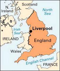 Image result for map of Liverpool and Irish Sea