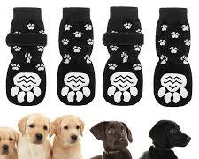 slippers with a pet's paw print on themの画像