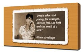 Simon Armitage Quotes 4 - Canvas Art Print: Amazon.co.uk: Kitchen ... via Relatably.com