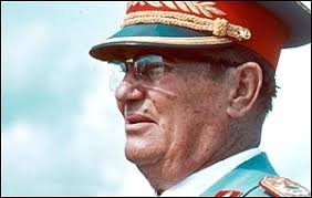 Marshal Josip Tito. Tito&#39;s post-war state is finally at an end - _38776413_uniformbbc300