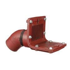 MIFAB® R1330 Series lacquered cast iron scupper