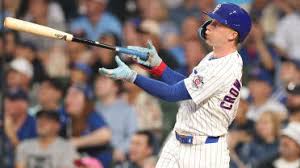 Pete Crow-Armstrong celebrates another leadoff home run for the Chicago Cubs