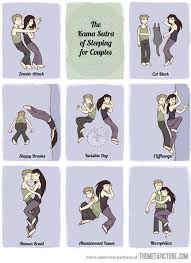 Image result for sleeping positions for couples and what they mean