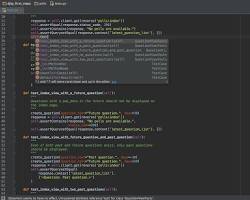 Image of PyCharm IDE for windows programming